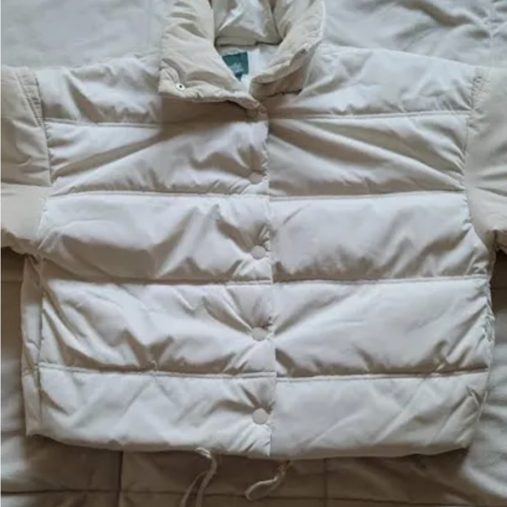 Cropped Puffer Coat